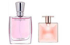 LANCOME IDOLE Is My Perfume, Miracle Perfume, Celebrity Perfume Combo Tool Sets Eau De Parfum EDP 2 Piece Set Miracle Fragrance 30ml+IDOLE Is My Perfume 25ml