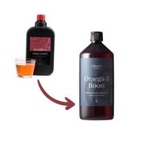 Oliver's Omega 3 Boost grynų lašišų žuvų aliejus šunims ir katėms, 1000 ml