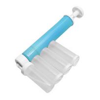 Cake Airbrush Duster Powder Sprayer Manual Spraying Tool Set for Bakery Decoration Light Blue šviesiai mėlyna spalva
