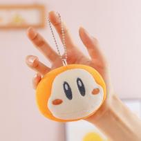 Japanese Kirby doll bag pendant cute star Kirby Wadodi down cotton throw pillow soft big dumpling 10cm（0.03kg）