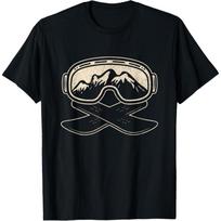 Snowboard Snowboarder Snowboarding Freestyle Mountains Snow T-Shirt S juoda