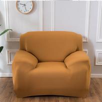 Plain Sofa Covers For Living Room Elastic Spandex Sectional Corner Sofa Slipcovers Couch Chair Cover Furniture Protector 1Pc 1pc 1-Seat 90-140cm