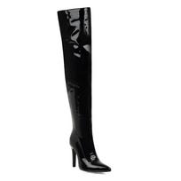 Fashion Slim Thigh High Boots Women Sexy High Heels Over the Knee Boot Female Red Black White Point Toe Dance Fetish Shoes Big Size 45 34 juoda