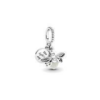 Pandora šviečiantis tamsoje Žibintas pakabukas Moteriškas pakabukas Sidabrinis 799352C01 Box,Silver