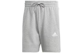 Adidas Essentials French Terry 3 Stripes Shorts Casual Shorts Men's Gray IC9437 XL