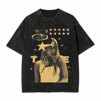 Tate Vintage Portrait Star Aesthetic Graphic Streetwear T-Shirt XL