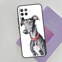 Galgo Greyhound Dog Cover For Oppo A78 A98 A74 A54 A94 A15 A16 A17 A52 A72 A76 A96 A53 A57S A58 A5 A9 Phone Case OPPO A15