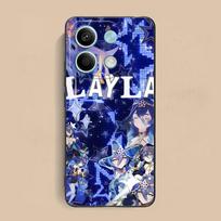Game GI Layla Mobile Phone Case for Xiaomi Redmi Note 14 13 12 11 S Pro Plus 4G 5G Colorful Printing Cover Cover Pretty Luxury Redmi Note 11S 4G