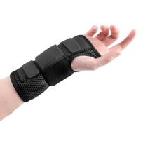 Black Wrist Stabilizer Adjustable Wrap Hand Support Splint Wristband Wrist Support Splint  Women M-Right