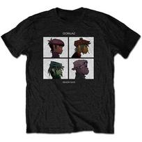 Gorillaz British Virtual Band Casual TShirt Unisex Luxury Streetwear Band Top Women And Unisex Tshirts S