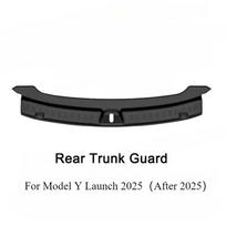 TPE Trunk Guards for Tesla Model Y Juniper 2025 Rear Trunk Door Sill Protector Cargo Threshold Sill Cover Car Rear Bumper Guards
