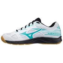 Mizuno Sky Blaster 2 Unisex Low Top Badminton Shoes White Blue 71GA204534 43