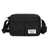 Trendy Men Crossbody Bag Japanese Style Work Messenger Bag Male Shoulder Pouch  Youth Student juoda