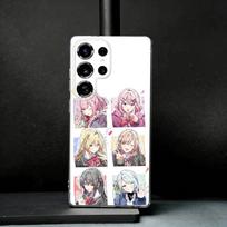 Watanare Anime Phone Case For Samsung S25,S24,S21,S22,S23,S30,Ultra,S20,Plus,Fe,Note,10,9,5G Transparent Cover Samsung S235G