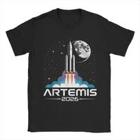 Back to the moon 2026 Artemis II Tee Shirt for Unisex Women Gift Idea T Shirts  100 Cotton Clothing S