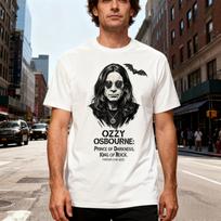 Rip Ozzy Osbourne TShirt In Memory Of19482025 Shirt Prince of Darkness Graphic Tee Gothic Rock Fan Gift Summer Cotton Tee Tops S įvairiaspalvis
