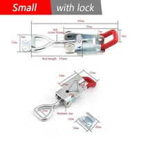 4001/4002/4003 Lock Buckle Hinge Toolbox Case Metal Toggle Latch Catch Clasp Quick Release Clamp For Welding Repairing Connect