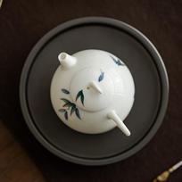 Small Ceramic Teapot Hand-painted Ceramics KungFu Teapot For Home Decoration China Mainland