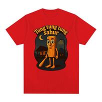 Tung Tung Tung Sahur Italian Brainrot Unisex Graphics T Shirt Unisex Women Fashion Retro Tshirts High Quality Tee Shirt Streetwear S