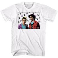 Bill Ted Shocked Expressions Men's T Shirt S įvairiaspalvis