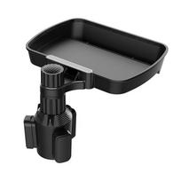 Detachable Design Cup Holder Food Trays 360° Rotation Car Food Storage Rack  Breakfast Without Cup Holder