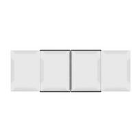 A4 Band Folder 4-Sided Spread Music Score 40 Sheets Piano Easy Operation Holder for Home