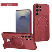 For Samsung Galaxy S24 Ultra Case Galaxy S23 Ultra Phone Case Galaxy S22Ultra Cover Magnetic Mounting Bracket Protect Back Cover Galaxy S23 Ultra