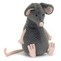 Sad Mouse Plush Toy 25cm Cute Comfort Gift Soft Cuddle Buddy