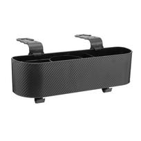 Partitioned Car Interior Cup Holder With Hooks Hanging Headrest Container  Car Accessories juoda
