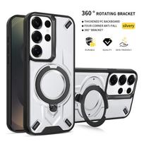 Stand Magnetic For Magsafe Cases For Samsung Galaxy S26 S25 S24 S23 FE Ultra Plus A16 A26 A36 A56 A55 A15 A54 A14 A53 A52 Cover Galaxy A17 4G