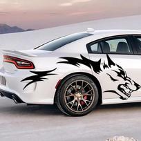 Universal Waterproof Wolf Teng Car Decal: Whole Vehicle Decoration