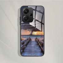 For Xiaomi Redmi Note 13 Pro Plus Case Tempered Glass Back Cover Phone Case For Redmi Note13 Pro Plus 13 Pro+ Cases bumper coque Note 13 Pro Plus