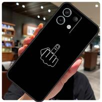 Middle Finger Case For Xiaomi Redmi Note 14 10 13 12 11 15 Pro Plus Cover For Redmi 15 15C 12C 13C 14C 10C For Redmi 10