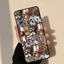 Pitbull Dog Case For Oppo A40 A60 A80 A18 A78 A98 A58 A38 A54 A74 A94 A96 A76 A16 A15 A17 A57 A5 A6 Pro For OPPO A15