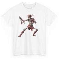 Skeleton Fighter Muay Thai T-shirt - Novelty Martial Arts Men Women Graphic Tee S įvairiaspalvis