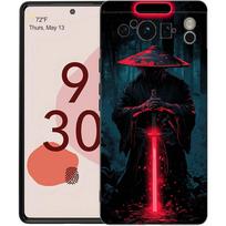 Luxury Phone Case For Google Pixel 10 9 8 9A 8A 7 7A 6 Pro XL 6A 5G Black Soft Back TPU Cover Japanese Bushido Samurai For Pixel 6