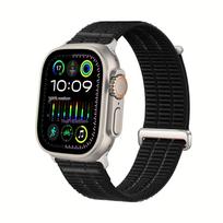 Compatible with Apple Watch Series 11, 10, 9, 8, 7, 6 - Gradient Two-Color Double Section Band 42/38/40/41mm vidurnakčio juodos spalvos