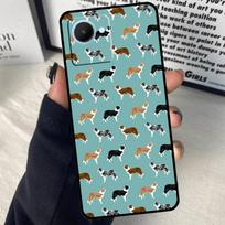 Cartoon Border Collie For Realme C63 C71 C55 C67 C51 C75 C61 C65 C53 10 11 12 13 14 15 Pro Plus GT6 GT7 Pro Case For Realme GT6