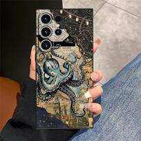 Case for Samsung Galaxy S25 S26 S21 FE Note 20 8 9 10 S24 Plus S20 Ultra S10 S9 S23 Funda Phone Cover Retro Pattern Galaxy S9