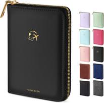 Secure Zipper Passport Holder with RFID Blocking, Waterproof Travel Wallet for Women in Black United States