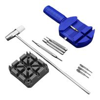 10pcs Universal Watch Link Removal Tool Waterproof Watch Repair Tool Kit  Clock Battery mėlyna