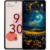 Luxury TPU Phone Case For Google Pixel 9 8 8A 7 7A 6 Pro XL 6A 5G Van Gogh Starry Sky Art Black Soft Back Cover For Pixel 6