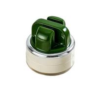 Stainless Steel Suction Cup Knives Sharpener Round Grinding Stone Quick Sharpening Stone  for Home raudona