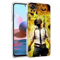 Game PUBG Phone Case Cover for Redmi Note 10 11 12 7 8 8T 9 K40 Gaming 9A 9C Pro Plus Transparent Silicone Shell Coque Capas Bag for Redmi Note 7