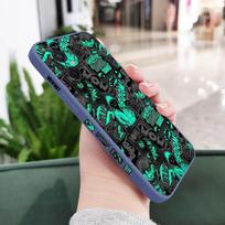Middle Finger Bats Phone Case For Xiaomi Poco F8 F7 X7 M6 X6 F6 M5 M5S F5 X5 F4 X4 M4 F3 M3 X3 Pro Ultra 4G 5G GT Silicone Cover Poco M6 Pro 4G šviesiai mėlyna spalva