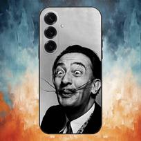 Salvador Dali Art Phone Case For Samsung GalaxyA13,21s,22,31,32,52,53,71,72,73,Soft Black Cover Samsung a11