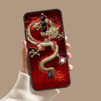 Fashion Chinese Dragon Case For ZTE Nubia Red Magic 11 9S 8S 8 9 10 10S Pro Plus 6 7 6S 7S Pro 5G 6R 10 Air Cover For Red Magic 5G