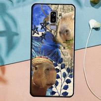 Capybara Case For Samsung Galaxy J3 J5 J7 2017 A3 A5 2016 A6 A8 J2 J8 A7 A9 2018 J4 J6 Plus Cover A3 2016 - A310