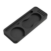 Non Slip Silicone Coffee Tamper Pad With Storage Holder For Espresso Tools And Coffee Grounds Distributor juoda