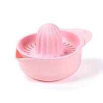 Pink Manual Juice Extractor, Rotary Press, Easy to Clean, Dishwasher Safe